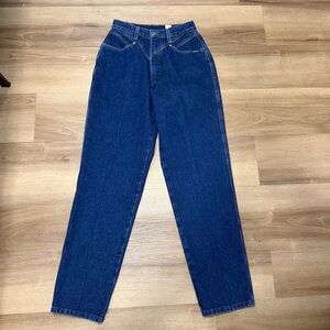 VTG Rockies womens RLR relaxed straight leg high waist jeans size 10